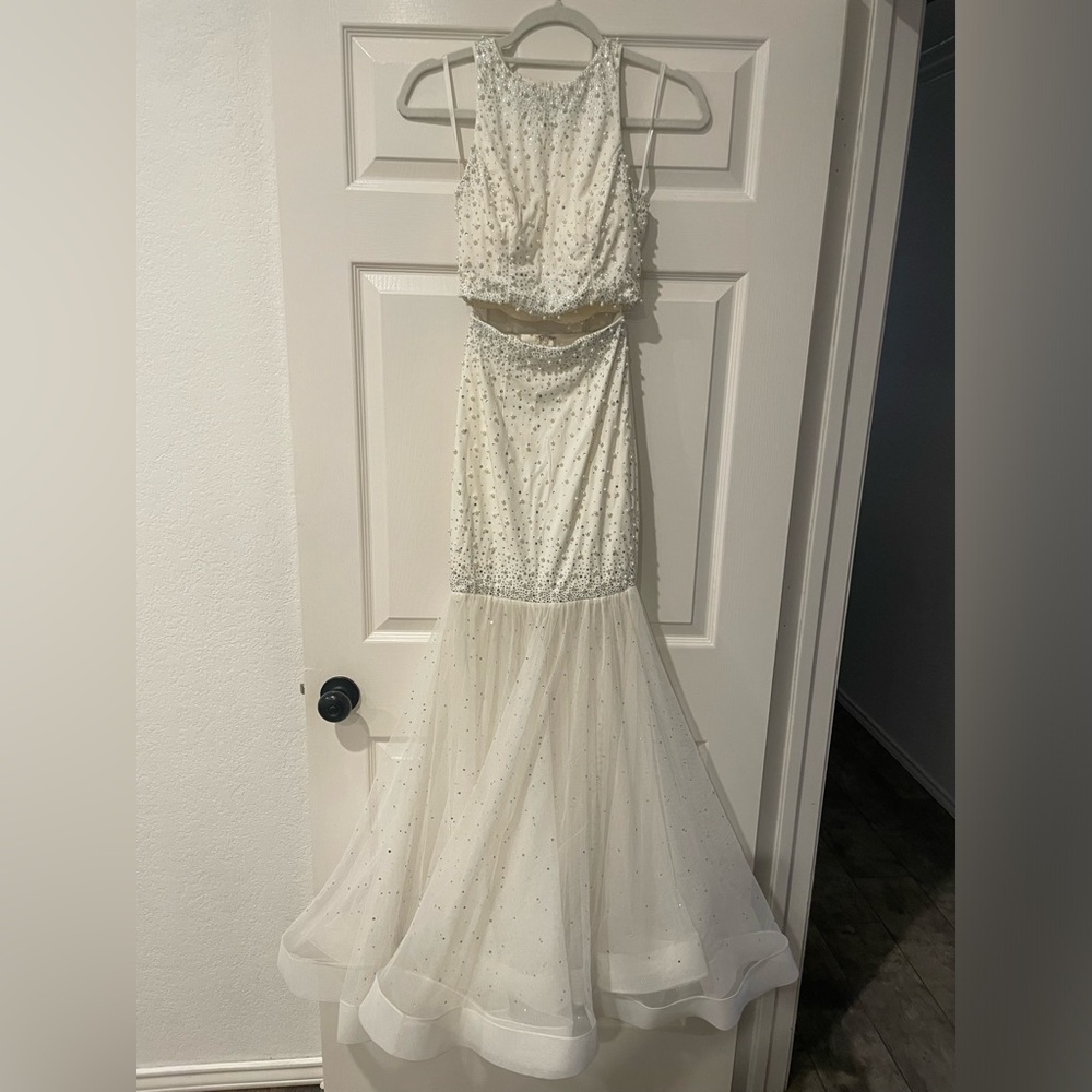 Say Yes To The Prom Beaded 2 Piece Dress